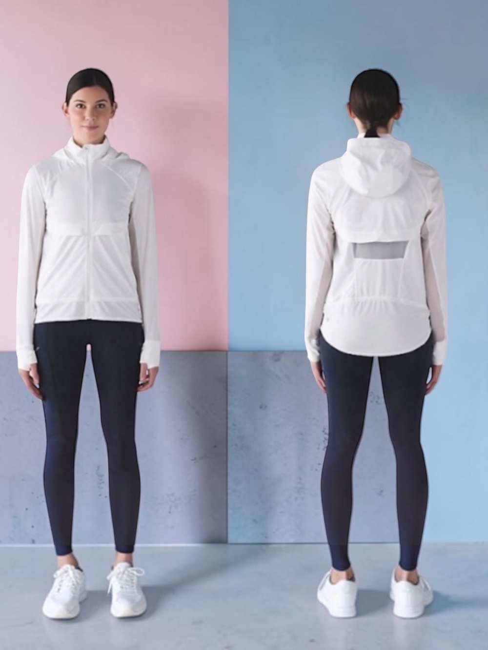 Lululemon 12 Kicking Asphalt Jacket White